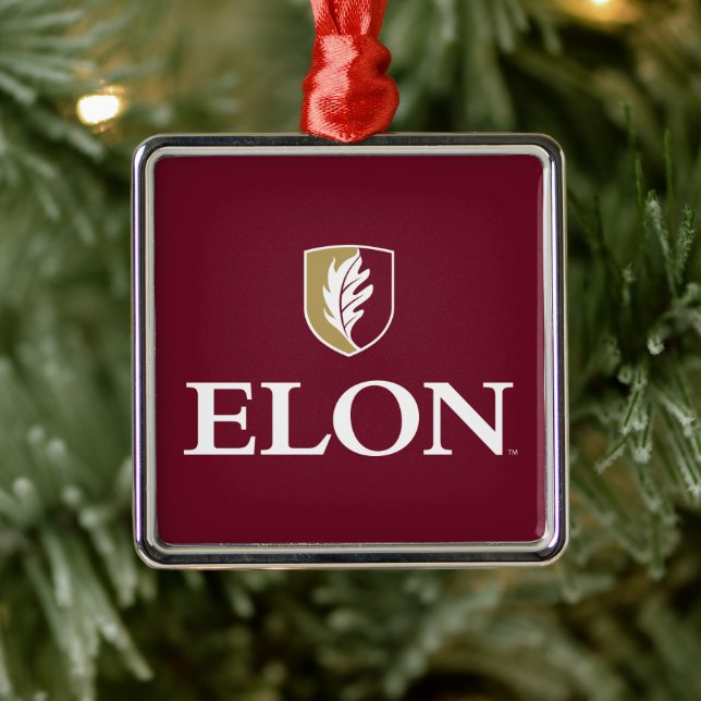 Elon Metal Ornament (Tree)