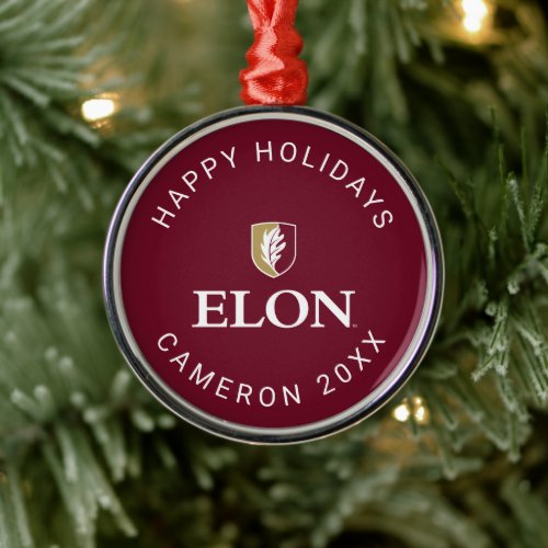 Elon Metal Ornament