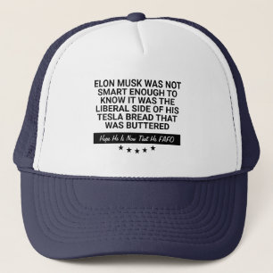 Elon Musk Was Not Smart Enough To Know Trucker Hat