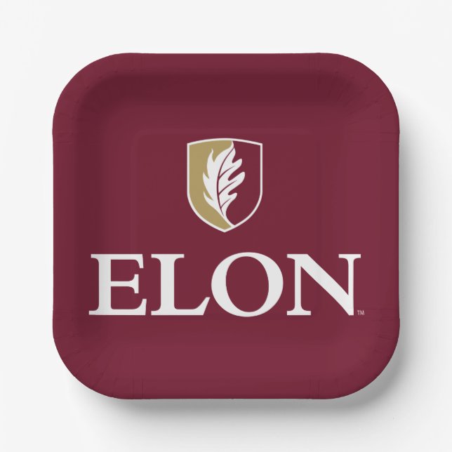 Elon Paper Plates (Front)