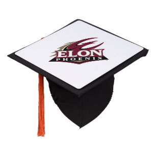 Elon Phoenix Graduation Cap Topper