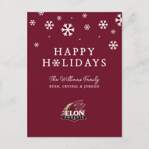 Elon Phoenix Holiday Postcard