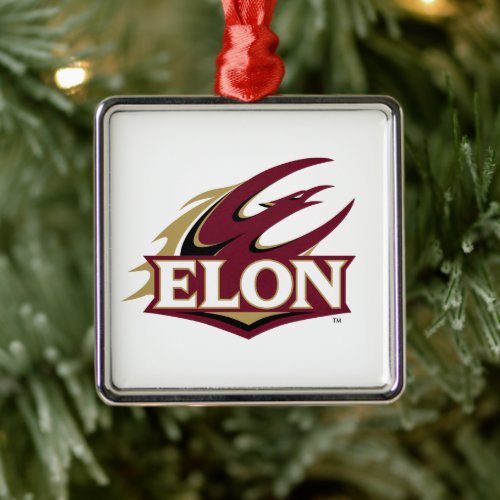 Elon Phoenix Logo 2 Metal Ornament