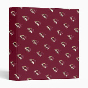 Elon Phoenix Logo 3 Ring Binder