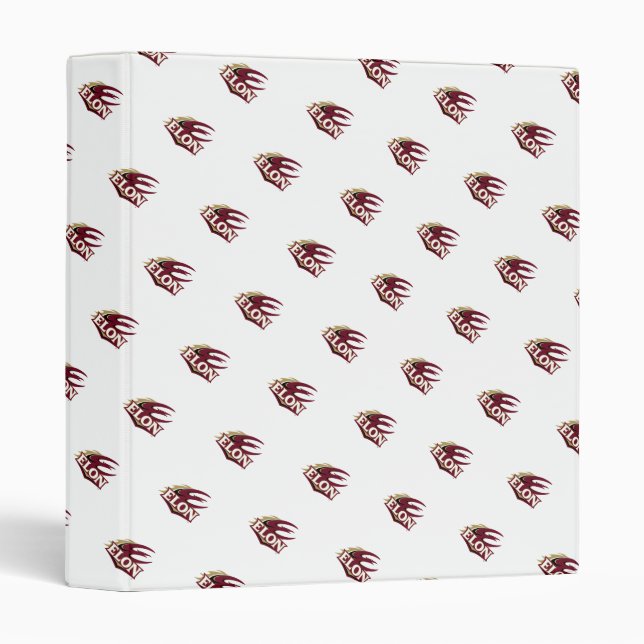 Elon Phoenix Logo 3 Ring Binder (Front/Spine)