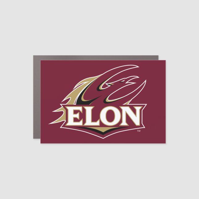 Elon Phoenix Logo Car Magnet (Front)
