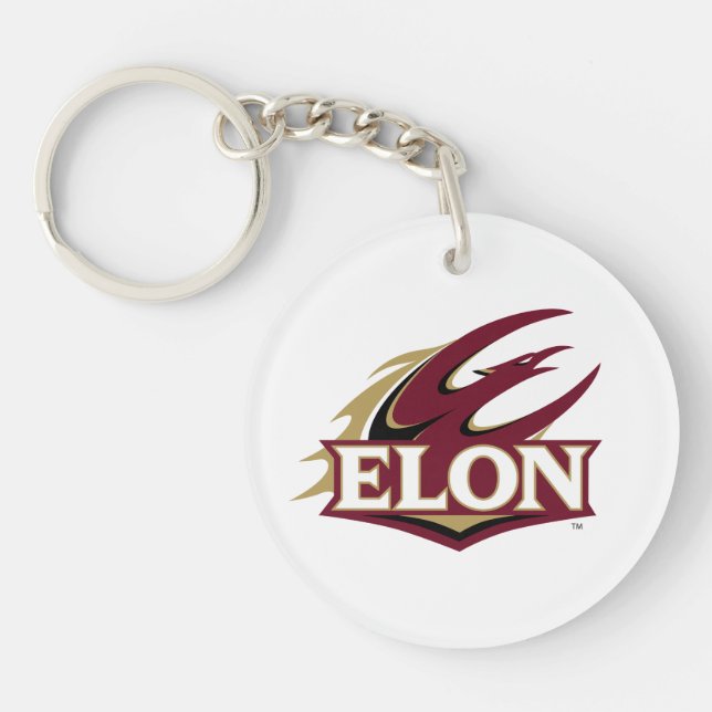 Elon Phoenix Logo Keychain (Front)