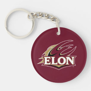 Elon Phoenix Logo Keychain