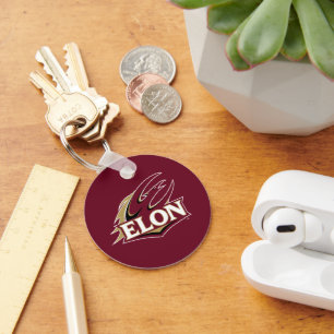 Elon Phoenix Logo Keychain