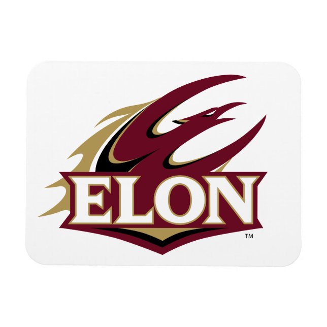 Elon Phoenix Logo Magnet (Horizontal)