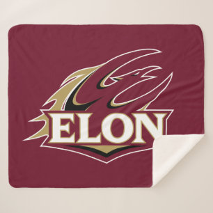 Elon Phoenix Logo Sherpa Blanket