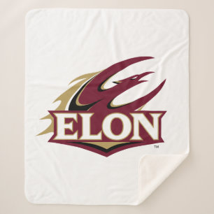 Elon Phoenix Logo Sherpa Blanket