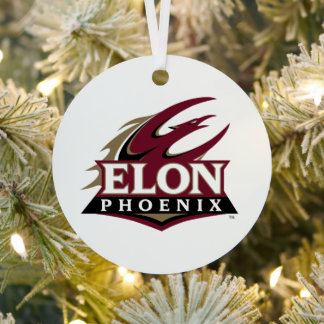 Elon Phoenix Metal Ornament
