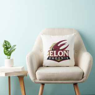 Elon Phoenix Throw Pillow
