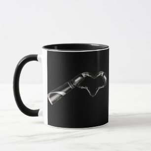 Elon Robot Arms Heart Musk Mug