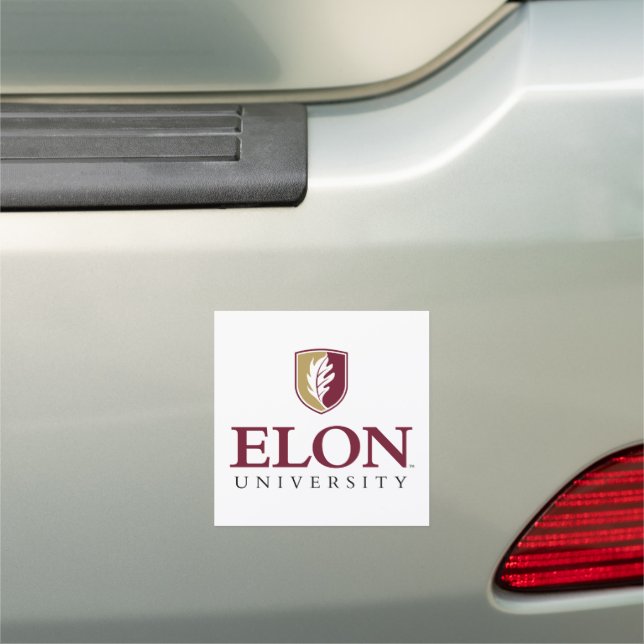 Elon University Car Magnet (In Situ)