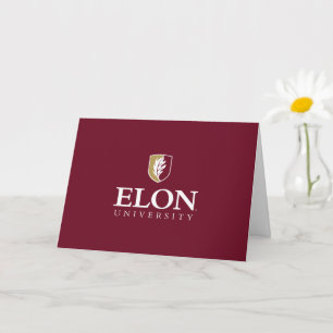Elon University Congratulations Graduate Card