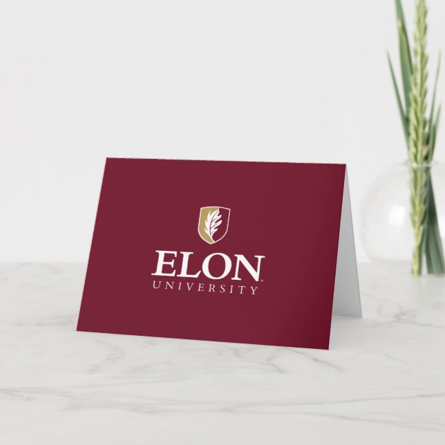 Elon University | Congratulations Graduate Card (Front)