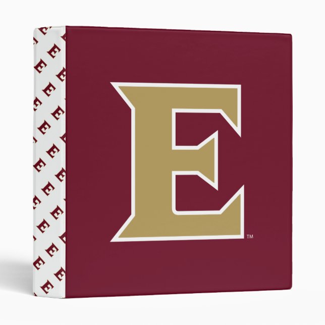 Elon University E 3 Ring Binder (Front/Spine)