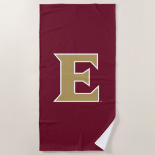 Elon University E Beach Towel