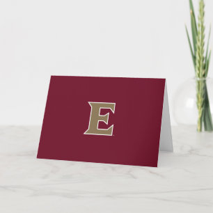 Elon University E   Class of 2OXX Card