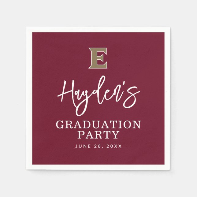 Elon University E | Class of 2OXX Napkins (Front)