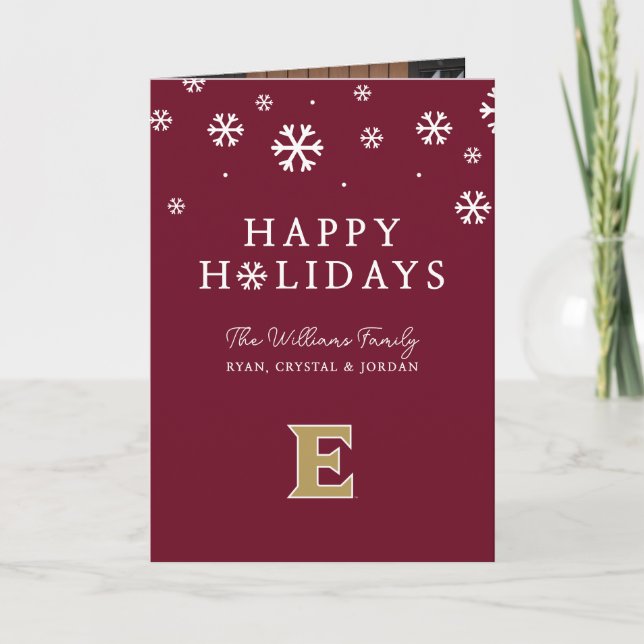Elon University E Holiday Card (Front)