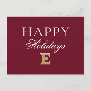 Elon University E Holiday Postcard