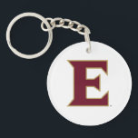 Elon University E Keychain<br><div class="desc">Check out these Elon University designs! Get all the latest Phoenix gear here. All of these Zazzle products are customizable with your class year,  name,  and club. These products make perfect gifts for the Elon University student,  alumni,  family,  friend,  or fan in your life.</div>
