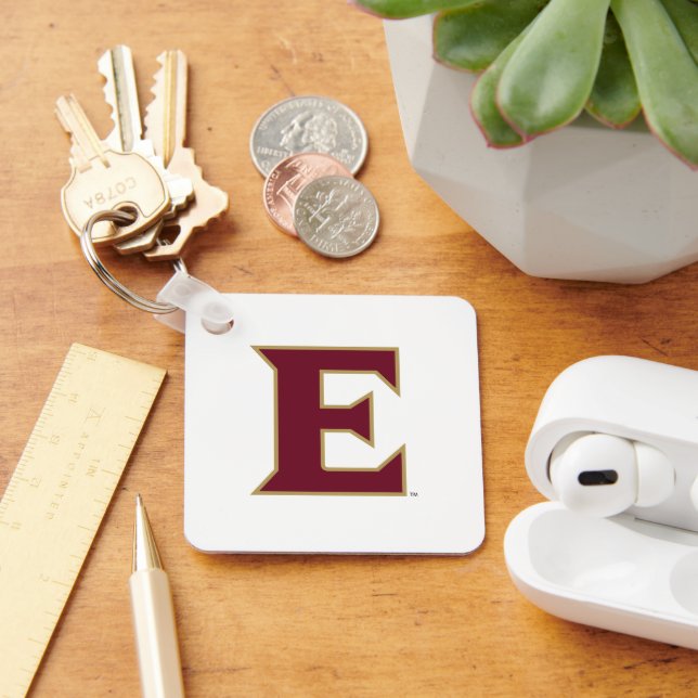 Elon University E Keychain (Desk)