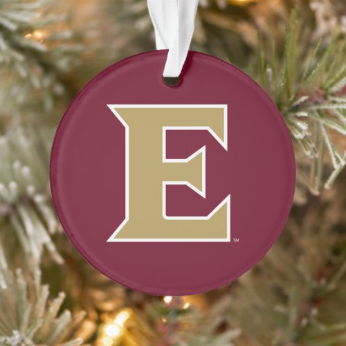 Elon University E Ornament