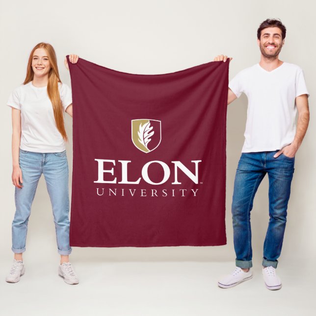 Elon University Fleece Blanket (In Situ)