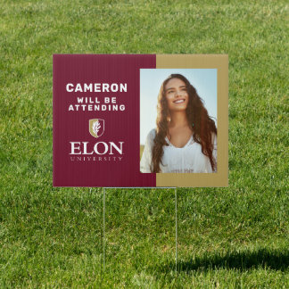 Elon University | Graduation Sign