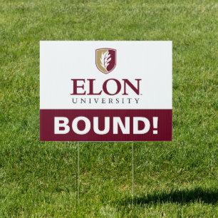 Elon University Graduation Sign