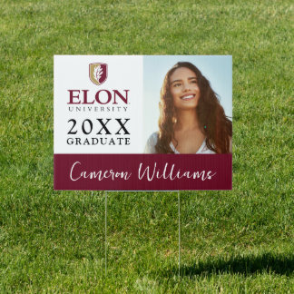 Elon University | Graduation Sign