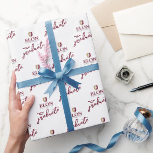 Elon University Graduation Wrapping Paper