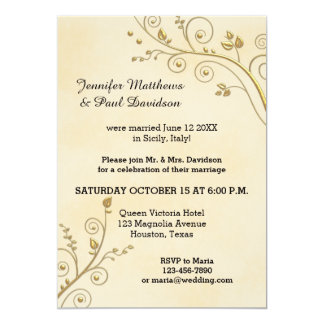 Post Wedding Celebration Invitations 9