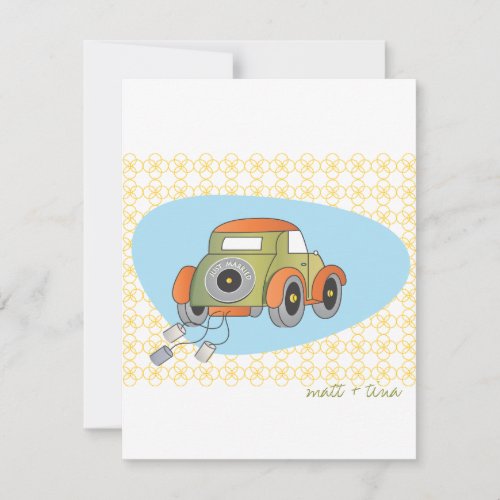 Elopement Announcement and Celebration Invitation