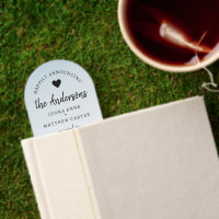 Elopement Announcement Save the Date Photo