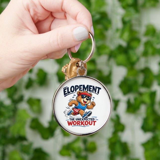 Elopement The Unexpected Workout Keychain (Hand)