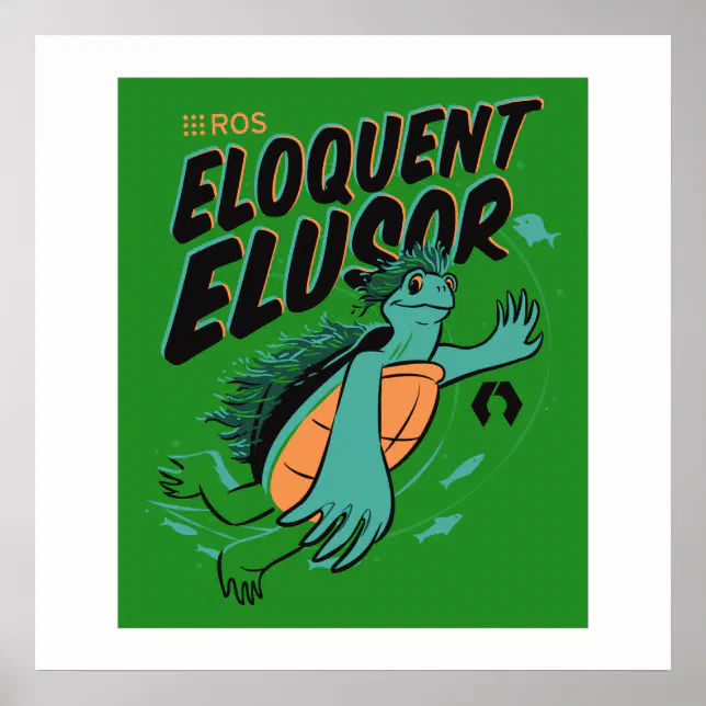 Eloquent Elusor Release Poster | Zazzle