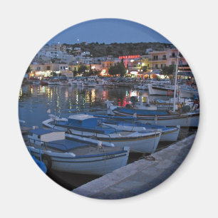 Elounda By Night Magnet