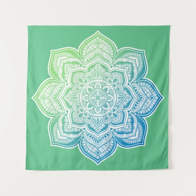 Elowyn Mandala Tapestry (Front)