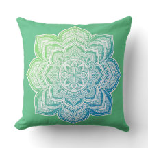 Elowyn Mandala Throw Pillow