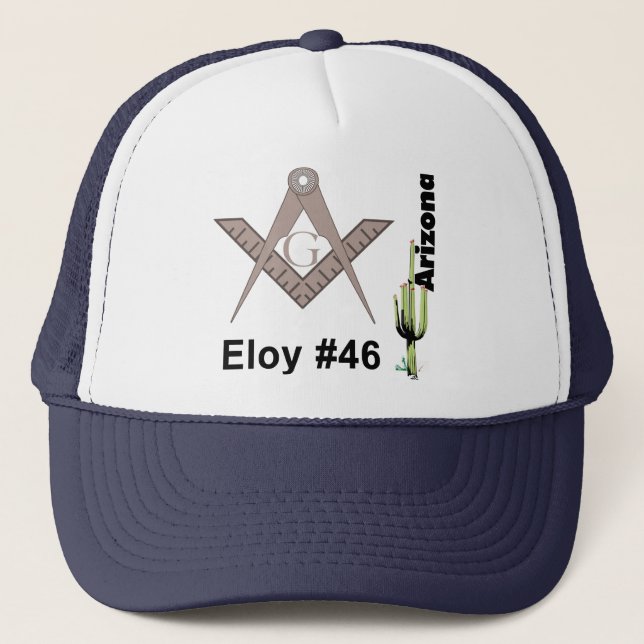 Eloy Custom Trucker Hat (Front)
