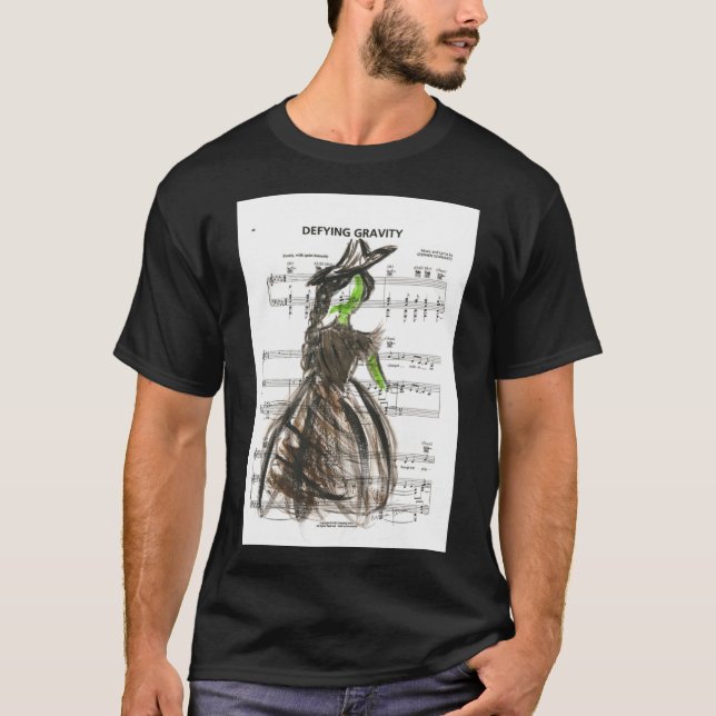 Elphaba - Defying Gravity Classic T-Shirt (Front)