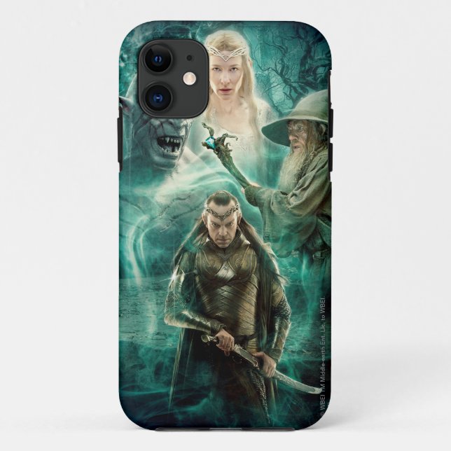 ELROND™, Azog, Galadriel, & Gandalf Graphic Case-Mate iPhone Case (Back)