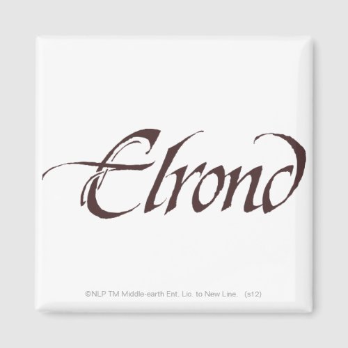 ELROND Name Solid Magnet