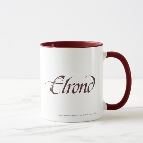 ELROND Name Solid Mug