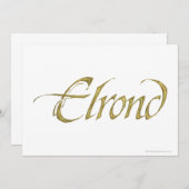 ELROND™ Name Textured (Front/Back)